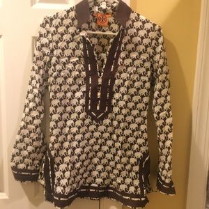 tory burch swimsuit coverup size 2